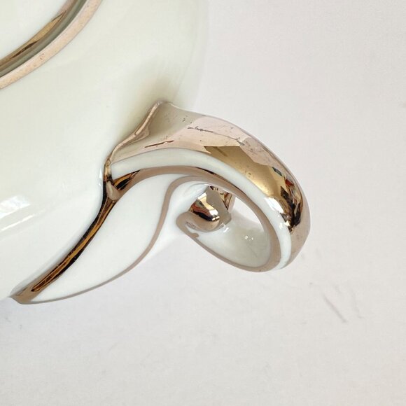 Wentworth China Japan Silver Wheat Sugar Bowl With Lid 4514 Eternal Shape - Picture 8 of 12